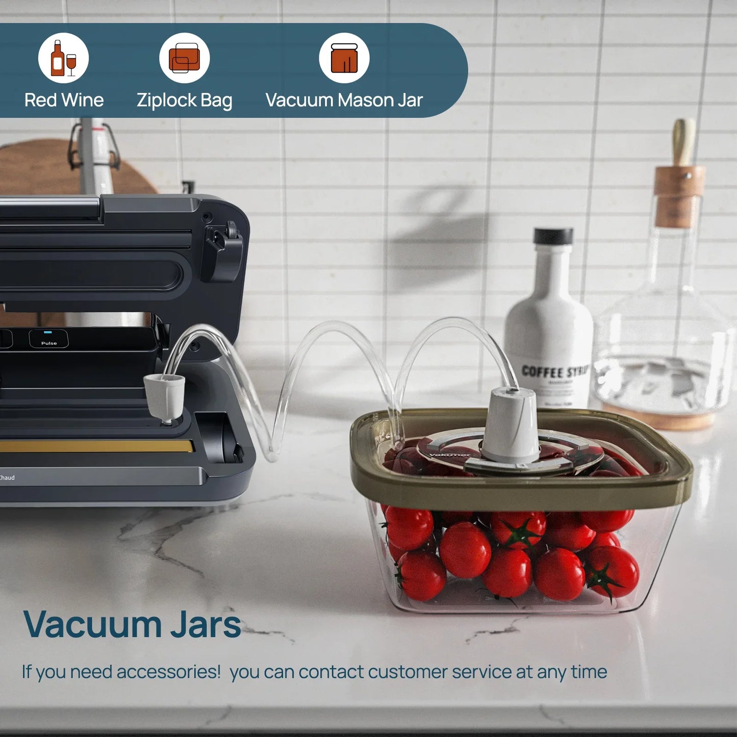 Vakumar VH1506 Vacuum Sealer Machine