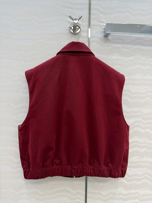 26 Summer Women's Versatile and Fashionable Top with Collar, Vest Button, Shoulderless Sleeves, Stylish Style