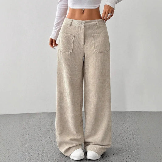 26 Spring New Casual Pants Women's Trendy Fashion Straight Pants