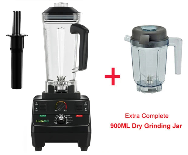 Biolomix 2200W Smart Timer Blender Juicer Food Processor