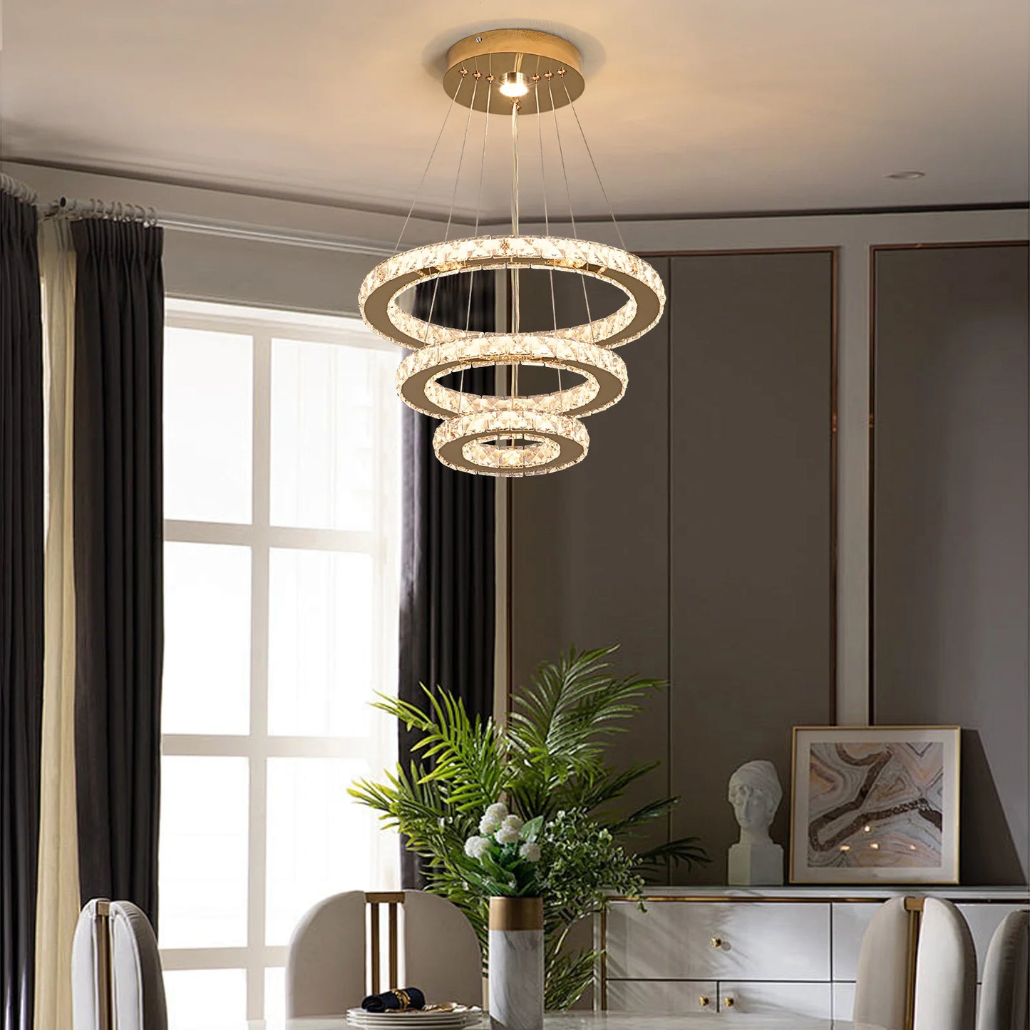 Vetrulus French Crystal Chandelier for Living Room