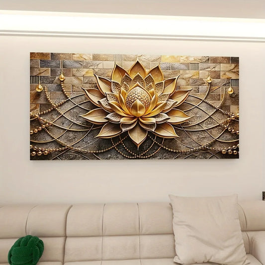 Modern Abstract Floral Canvas Art For Stylish Interior Decor