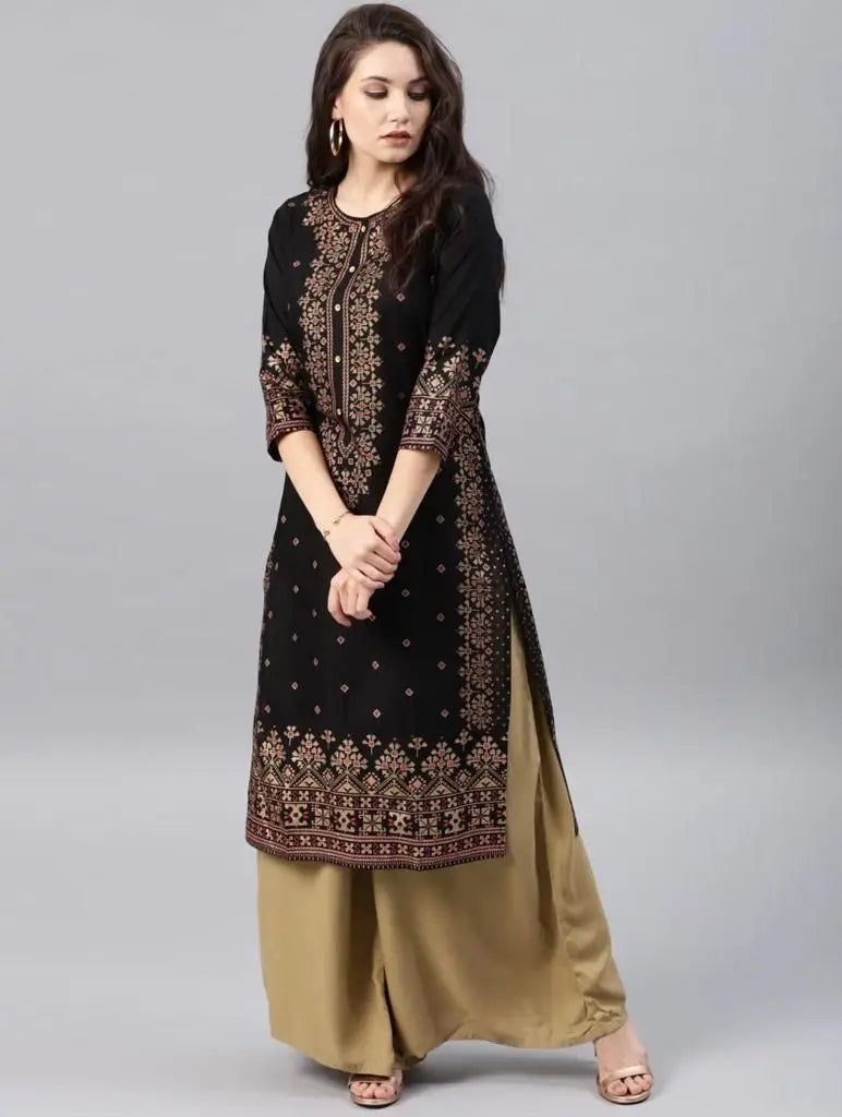 Elegant Women Peacock Pattern Polyester Abaya Dress