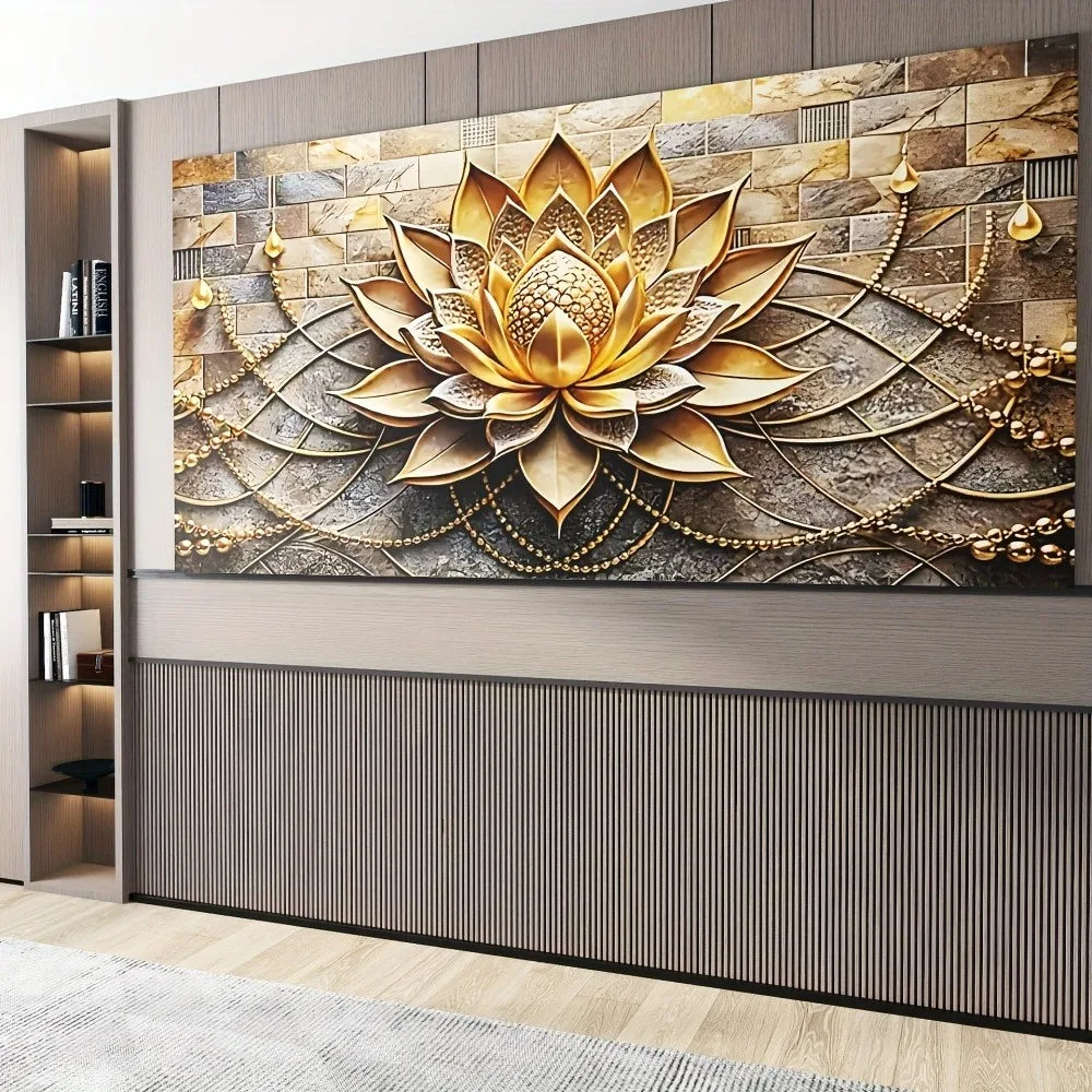 Modern Abstract Floral Canvas Art For Stylish Interior Decor