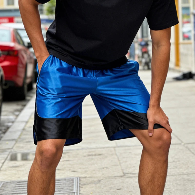 NONECN Men's Quick Dry Breathable Shorts for Gym and Running