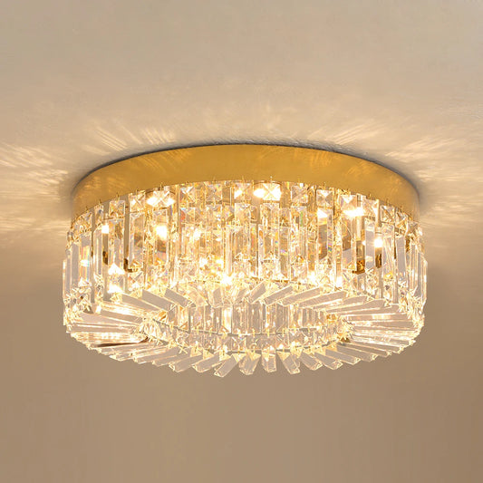 VETRULUS Crystal Ceiling Lamp Modern Luxury Chandelier For Living Room