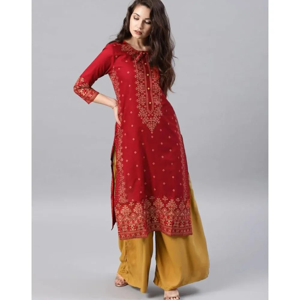 Elegant Women Peacock Pattern Polyester Abaya Dress