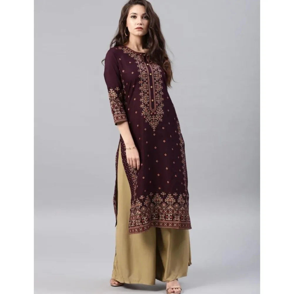Elegant Women Peacock Pattern Polyester Abaya Dress