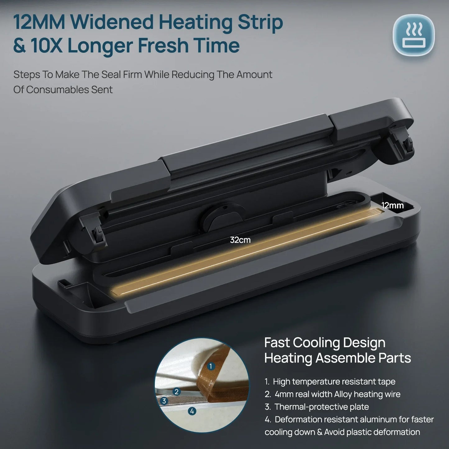 Vakumar VH1506 Vacuum Sealer Machine