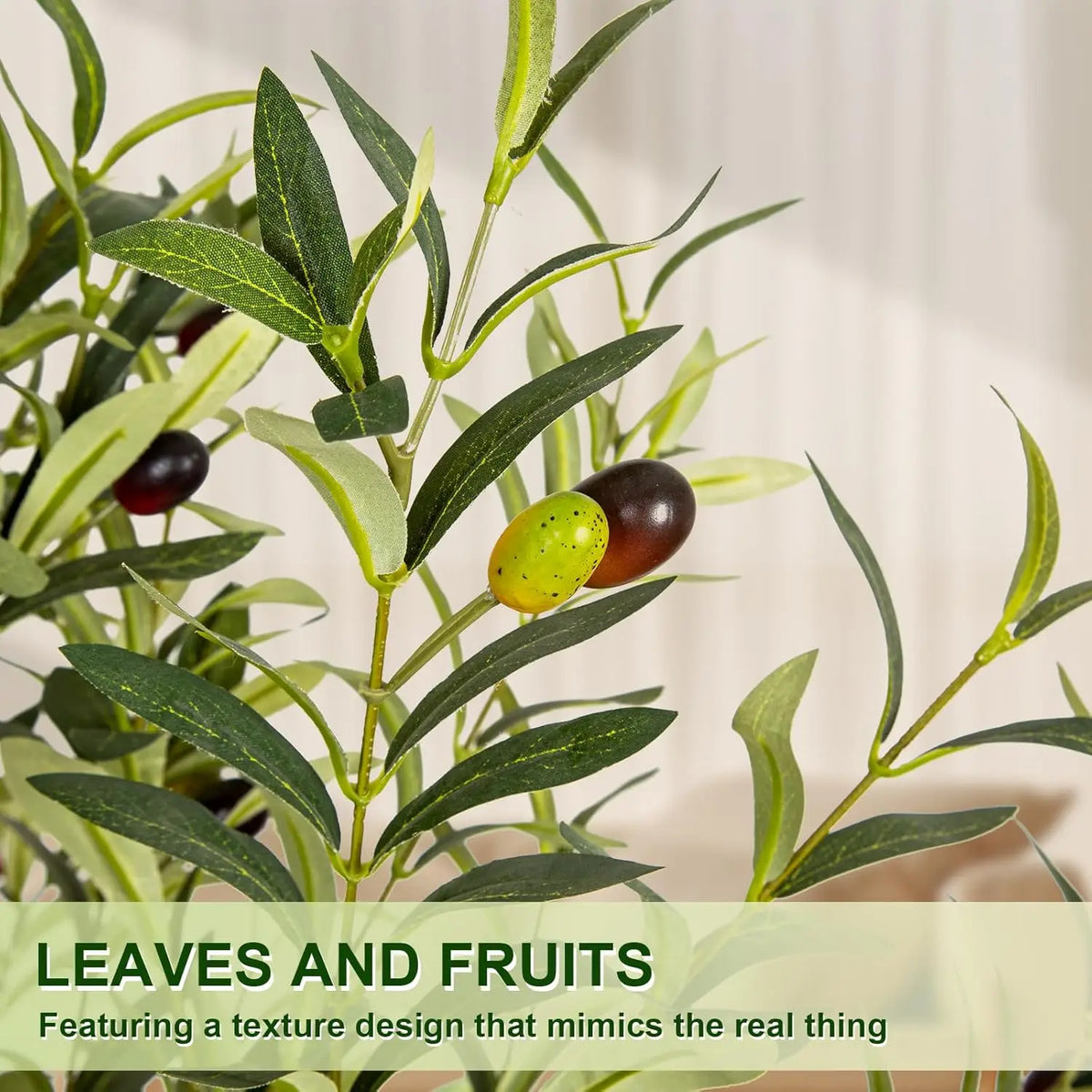 Olitree Artificial Olive Tree With Planter For Indoor Home Decor