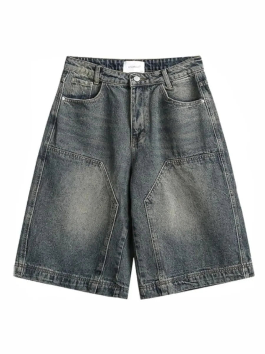 Men's Five-point Jeans High Street Fashion Casual Everyday Wear